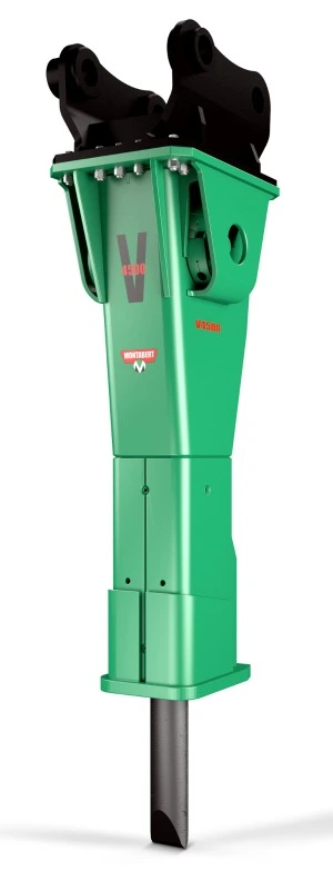 grön v4500montabert hydraulhammare